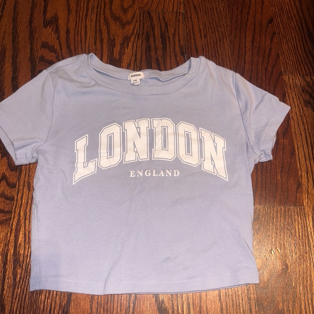 Garage tee shirt Garanimals Light Blue 'London' Tee